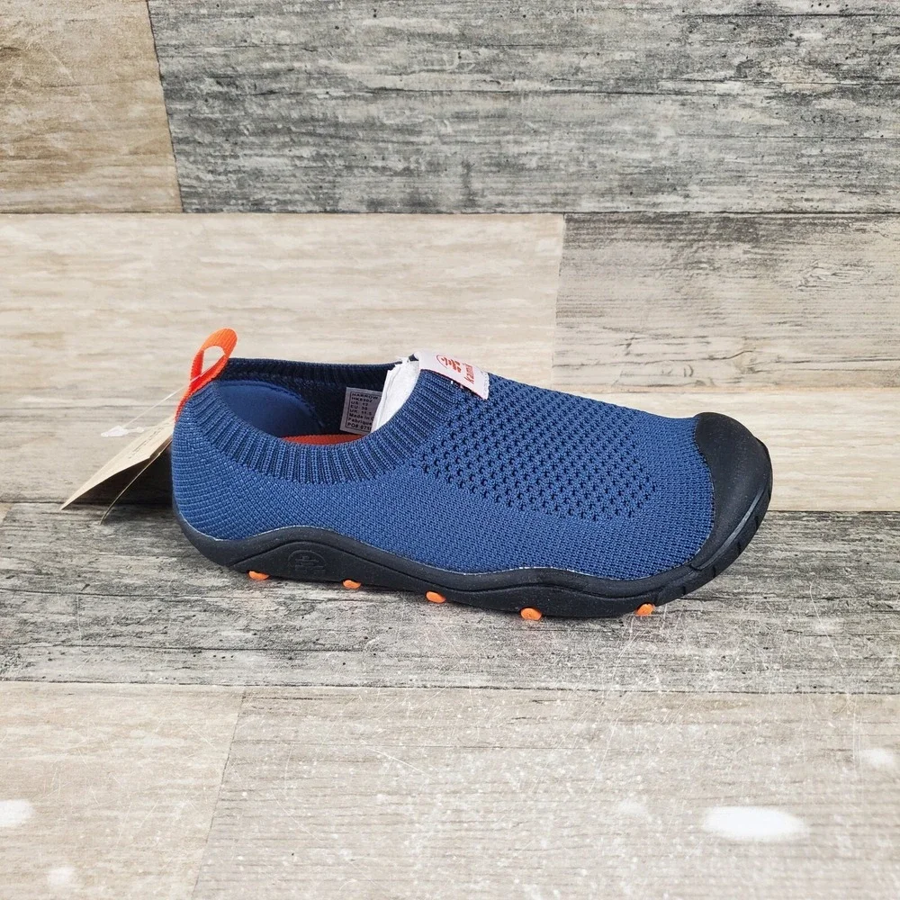 Kamik‎ Harrow Toddler Shoes Sz 12 Casual Slip On Round Toe Navy Blue Sneakers